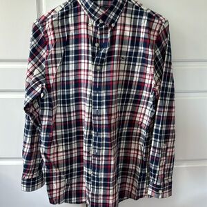 Vineyard Vines red white and blue dress shirt